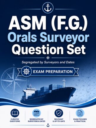 ASM (F.G.) Orals Surveyor Question Set