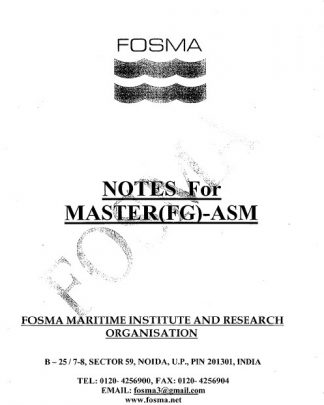 Fosma Notes for Writtens ASM / Masters Exams