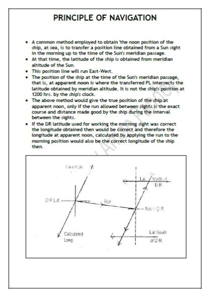 Function 1 Only Theory Orals Notes - 2nd Mates By Aman Pandey