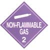 IMDG - Hazardous Materials Warning Placards - CLASS 2 NON-FLAMMABLE GAS