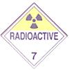 IMDG - Hazardous Materials Warning Placards - CLASS 7 RADIOACTIVE