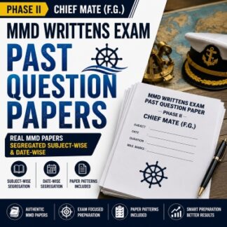 MMD Past Question Papers Phase 2 Chief Mate (F.G.)
